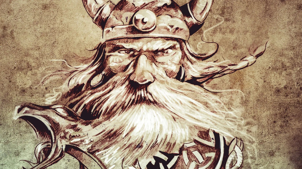 Bersekers - illustration viking warriors