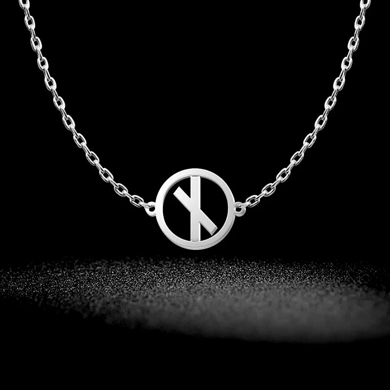 Elder Futhark Runic Protection Necklace