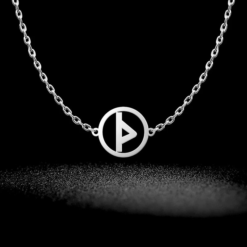Elder Futhark Runic Protection Necklace