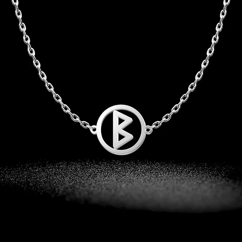 Elder Futhark Runic Protection Necklace