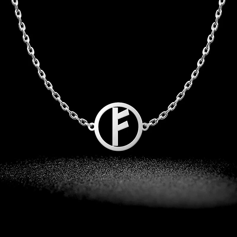 Elder Futhark Runic Protection Necklace