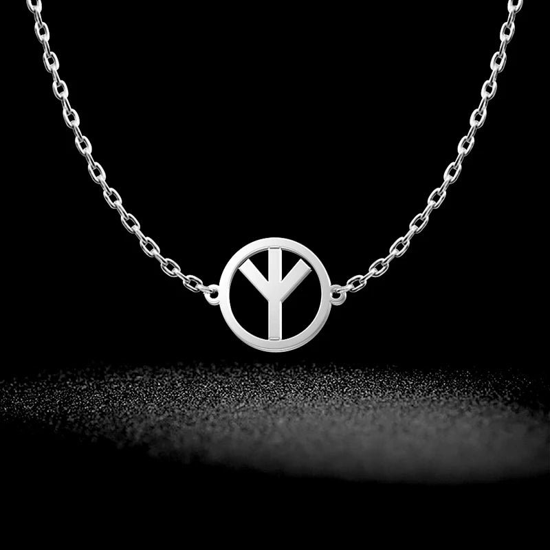 Elder Futhark Runic Protection Necklace