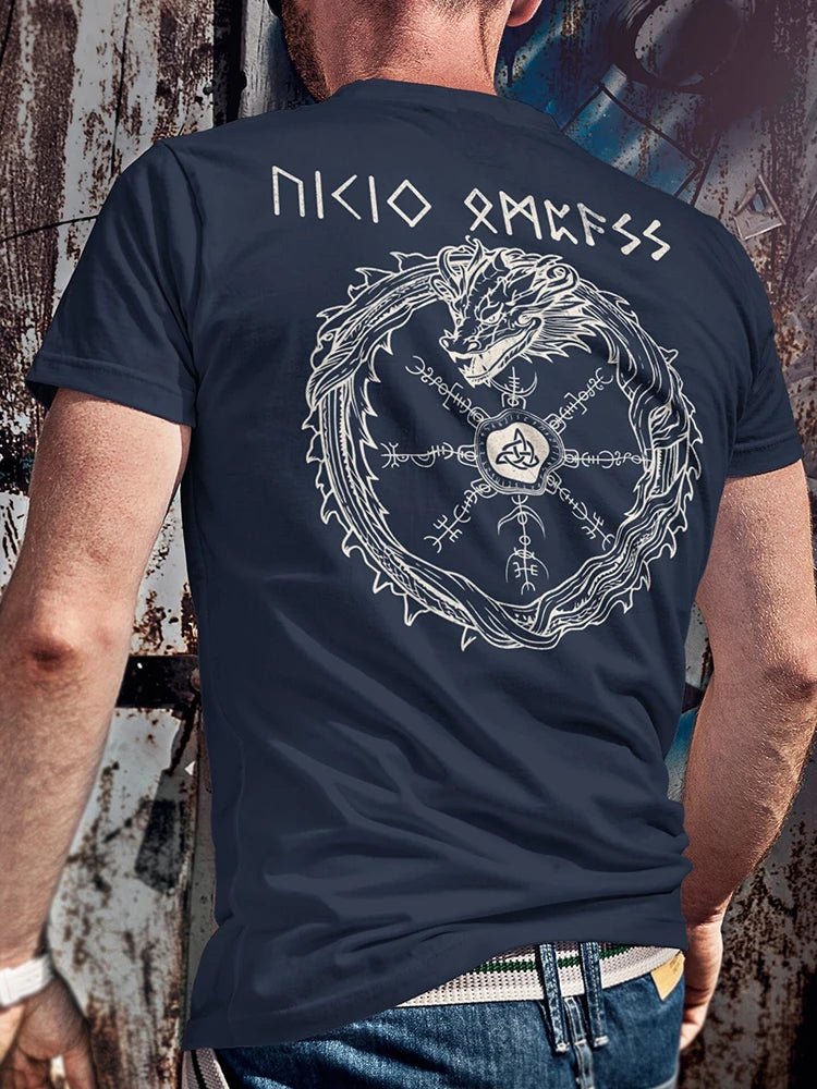 Odin’s Legacy Viking Compass T-Shirt - Vikheim