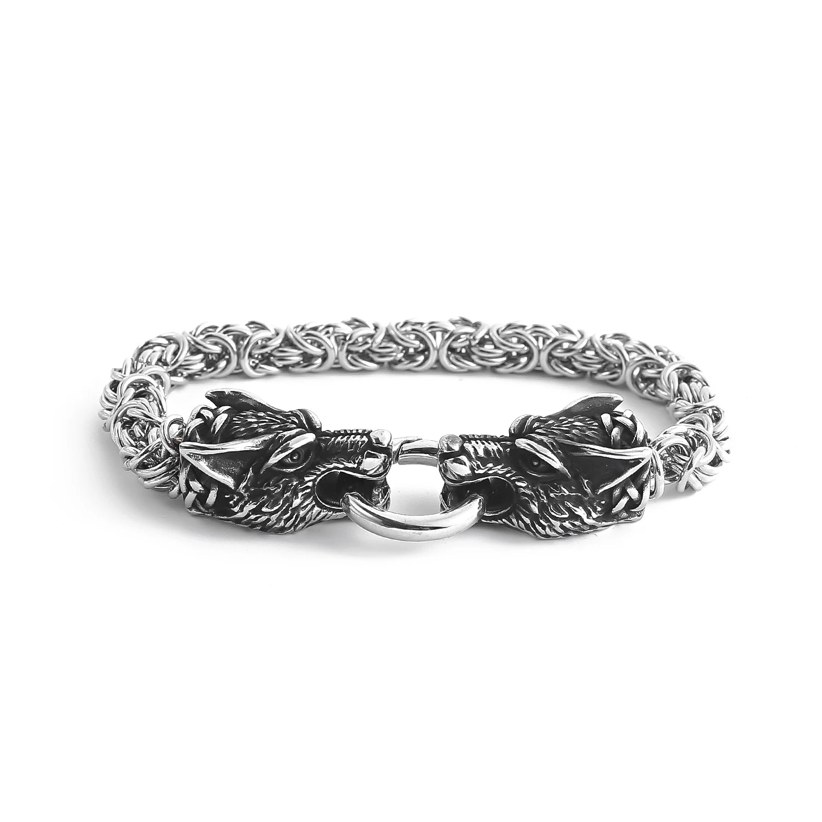 Odin’s Wolf Head Bracelet - Vikheim