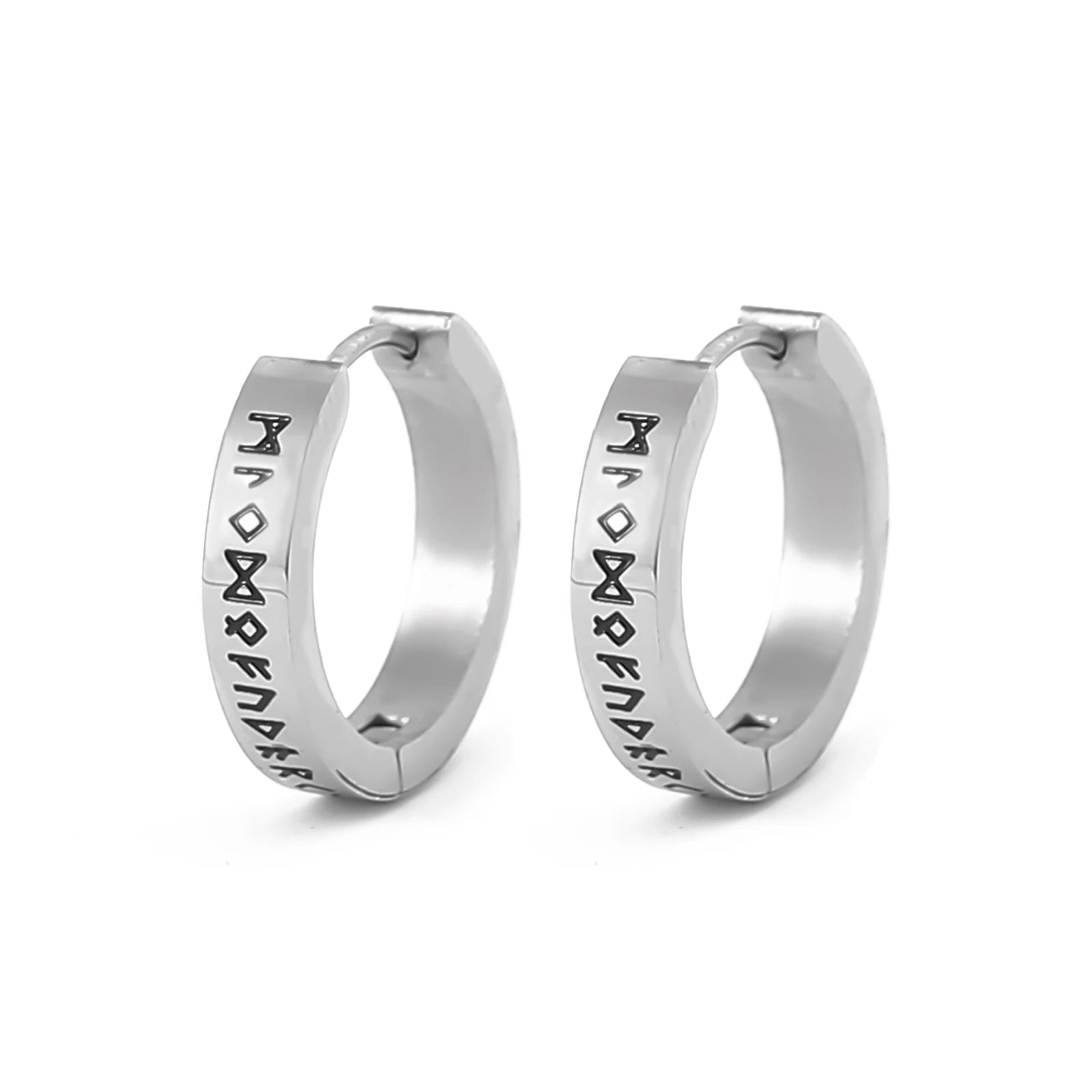 Rune Hoop Earrings - Vikheim