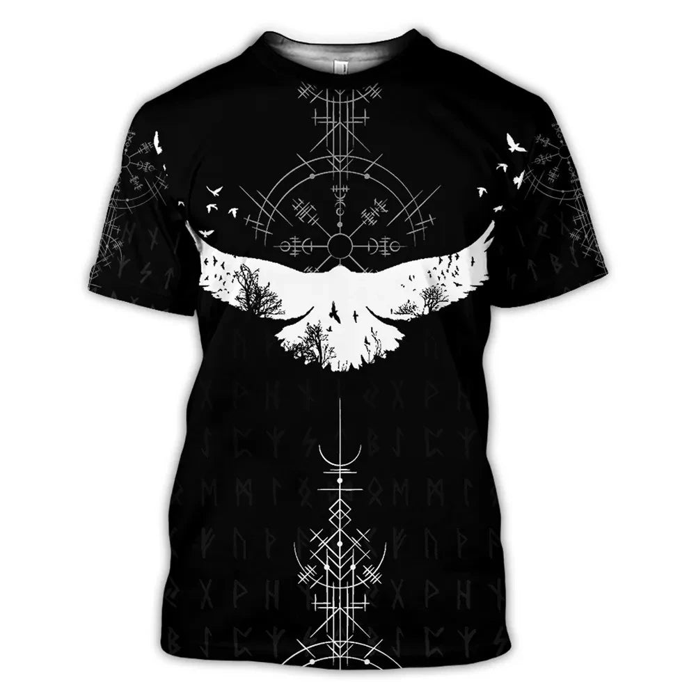 Valknut 3D Viking T-Shirt - Vikheim
