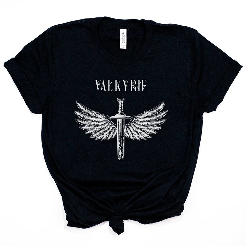 Valkyrie Norse - Inspired Court of Silver Flames T-Shirt - Vikheim