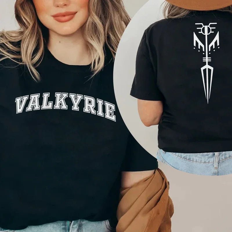 Valkyrie Queen Cotton T-Shirt - Vikheim