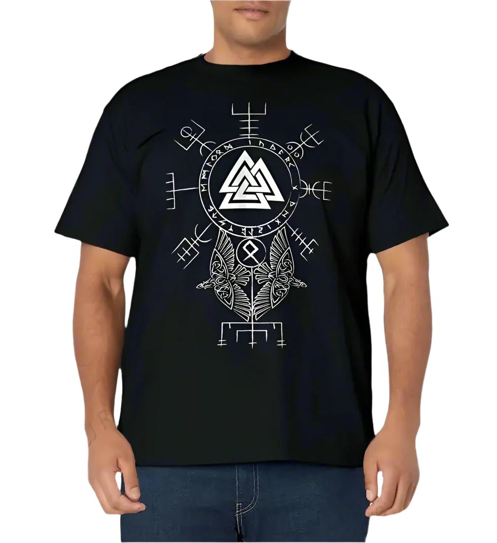 Vegvisir Compass Cotton T-Shirt - Vikheim