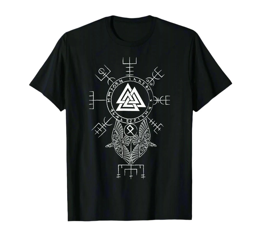 Vegvisir Compass Cotton T-Shirt - Vikheim