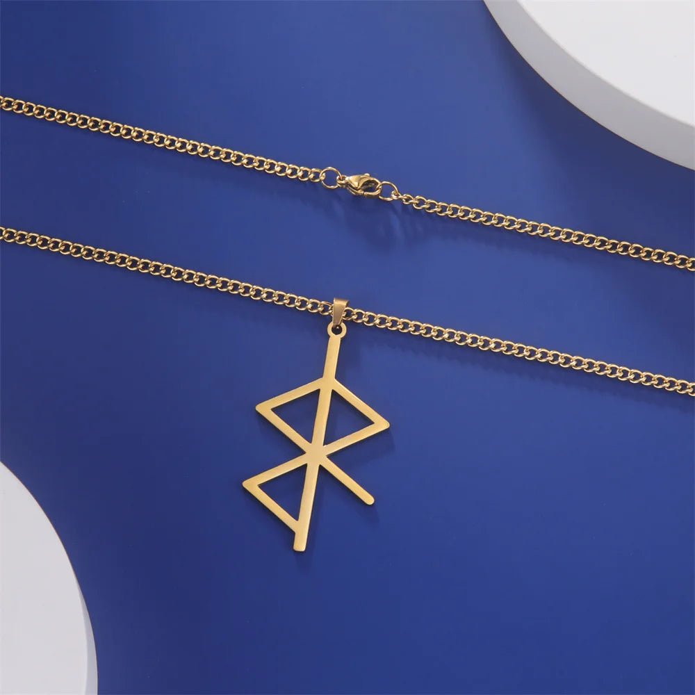 Viking Berkana - Raido Rune Necklace - Vikheim