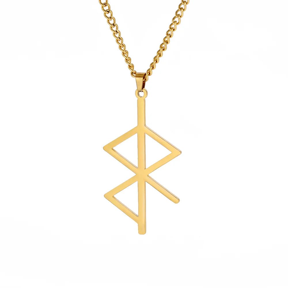 Viking Berkana - Raido Rune Necklace - Vikheim