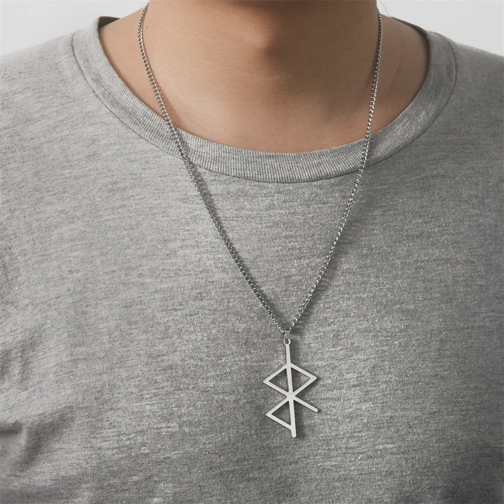 Viking Berkana - Raido Rune Necklace - Vikheim