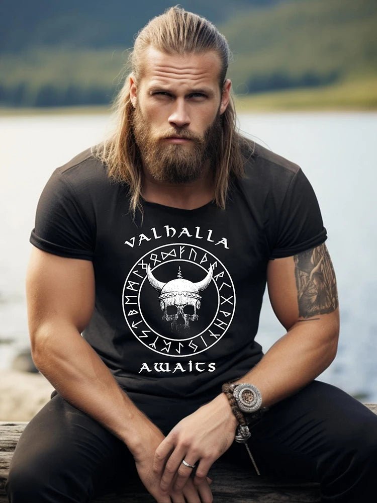 Viking Compass Vegvisir T-Shirt - Vikheim