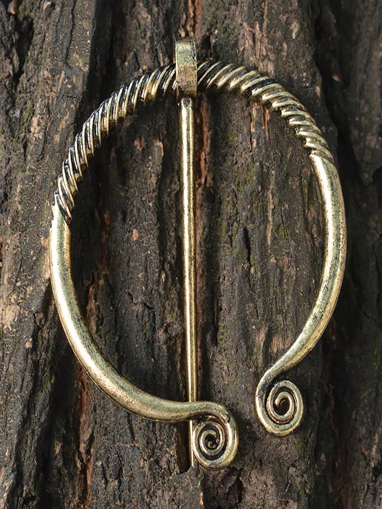 Viking Penannular Brooch - Knotted Serpent Fibula - Vikheim