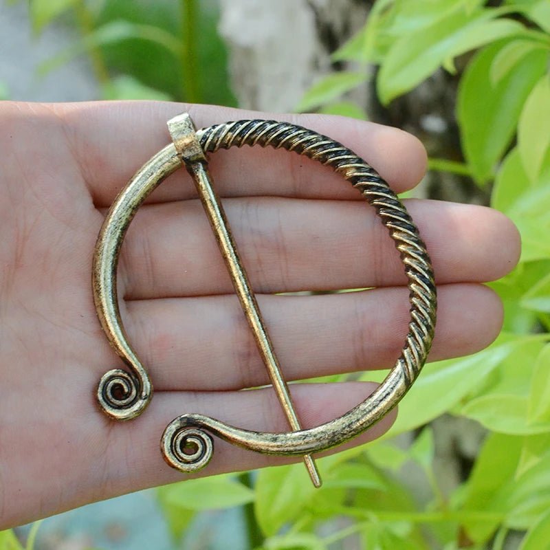 Viking Penannular Brooch - Knotted Serpent Fibula - Vikheim