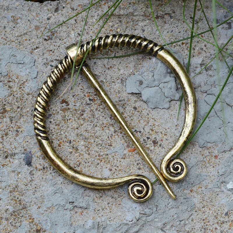 Viking Penannular Brooch - Knotted Serpent Fibula - Vikheim