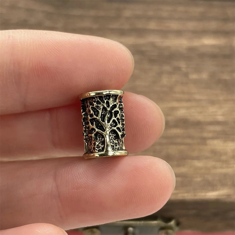 Viking Tree of Life Norse Runes Bead - Vikheim