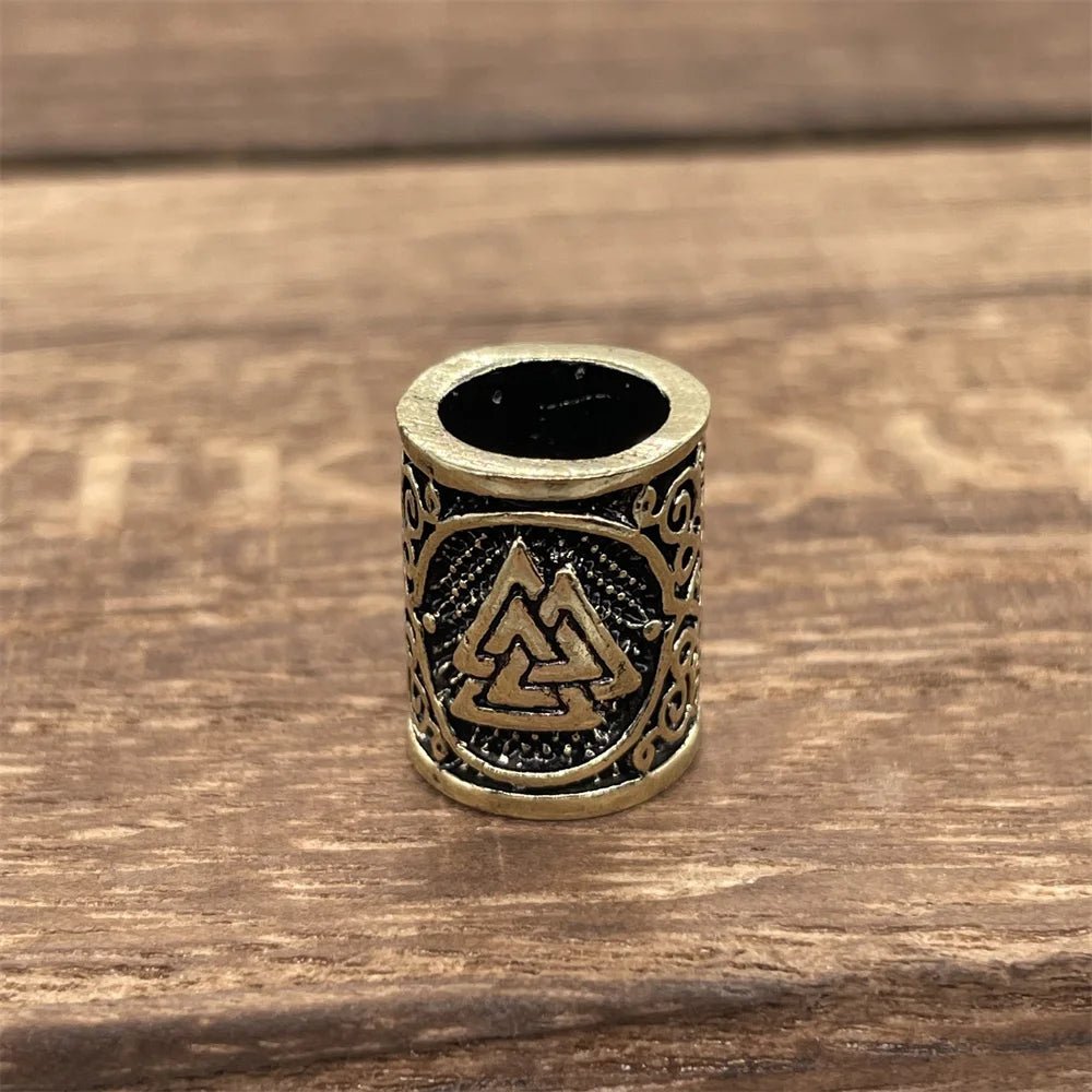 Viking Valknut Metal Bead - Vikheim