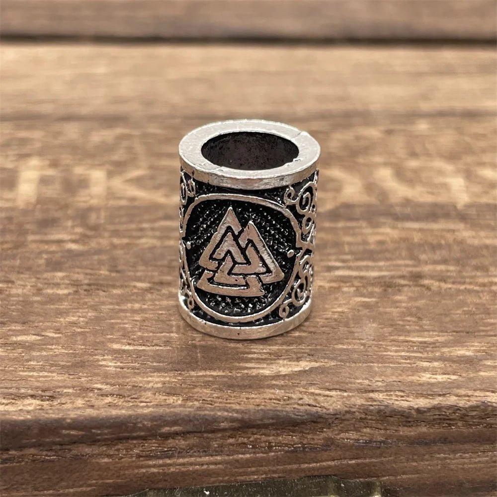 Viking Valknut Metal Bead - Vikheim
