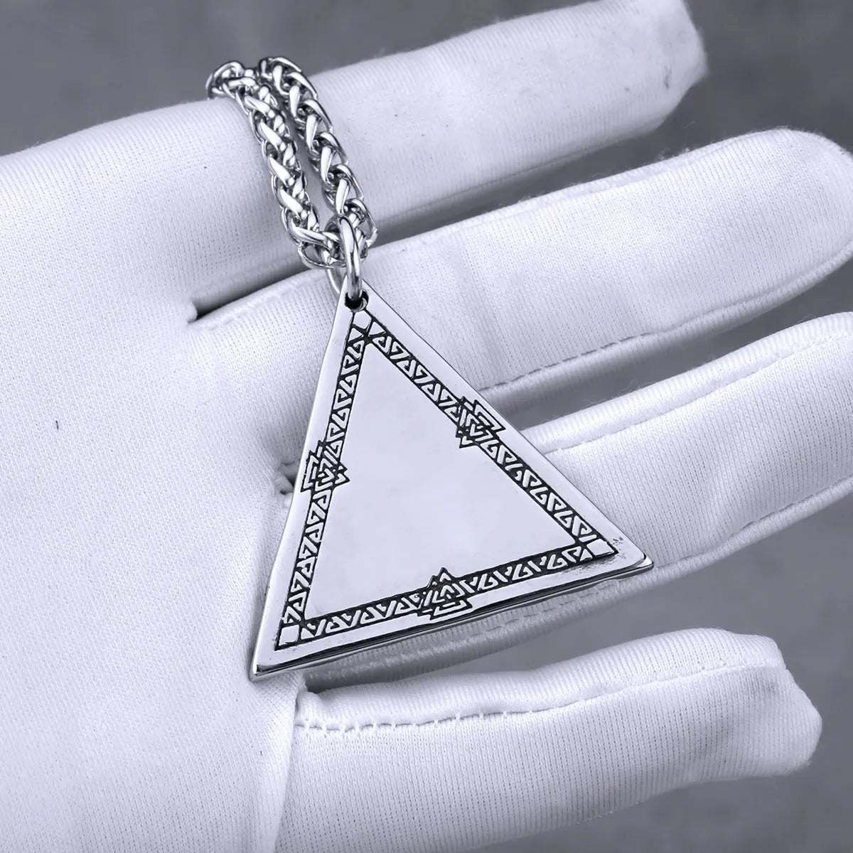 Viking Yggdrasil & Valknut Necklace – Stainless Steel - Vikheim